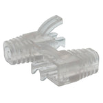 Strain Relief Clear Boot for Cat.6 UTP RJ45 100pack