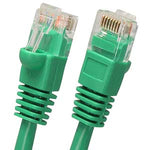 1.5Ft Cat5E UTP Ethernet Network Booted Cable Green
