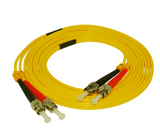 3m ST-ST Duplex Singlemode 9/125 Fiber Optic Cable