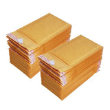 iMBAPrice #000 4" x 8" Kraft Bubble Mailers Padded Envelopes, Total 50 Envelope