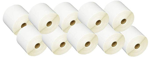 iMBAPrice 10 Rolls of 450 Label 4x6 Thermal Shipping Labels Perfect for 1" CORE Thermal Laser Printers